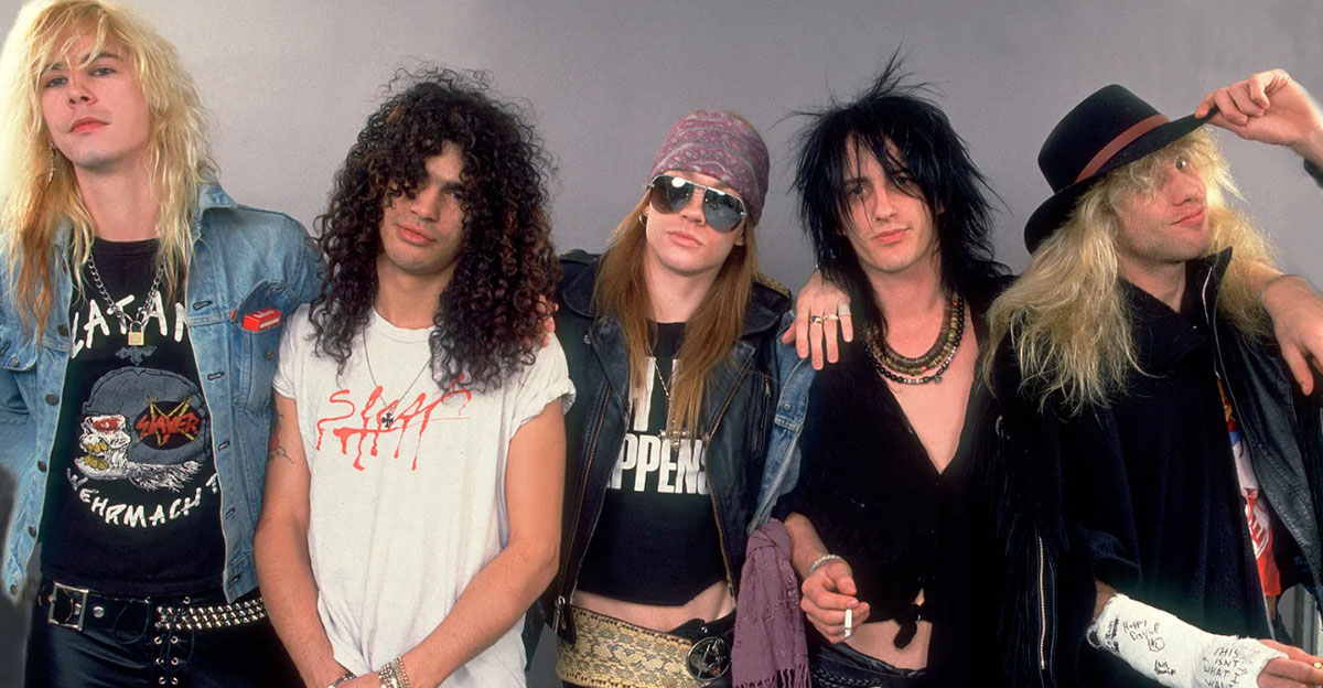 In 1993, Guns N' Roses released an album containing a hidden song